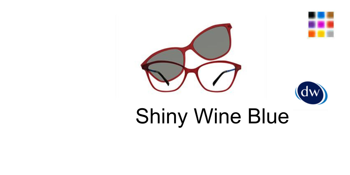 Shiny Wine Blue