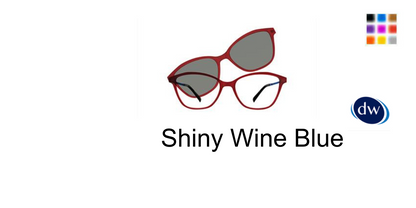 Shiny Wine Blue