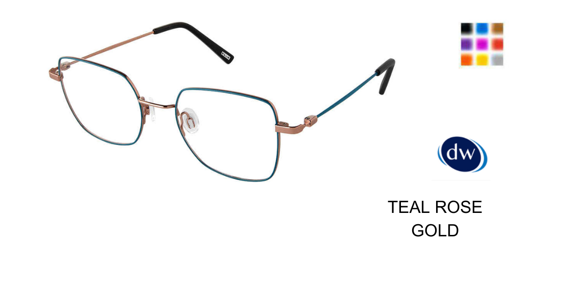 TEAL-ROSE- GOLD