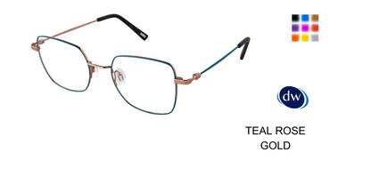 TEAL-ROSE- GOLD