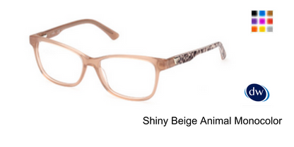 Shiny Beige Animal Monocolor