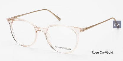 Rose Cry/Gold William Morris London WM50159 Eyeglasses.