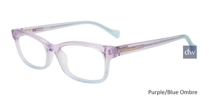 Purple/Blue Ombre Lucky Kid VLBD727 Eyeglasses