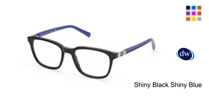 Shiny Black Shiny Blue