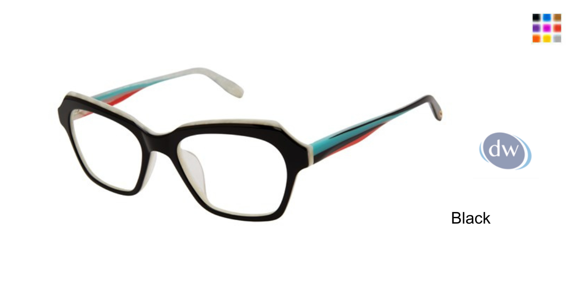 Black        GLEMAUD X TURA VGO018 Eyeglasses