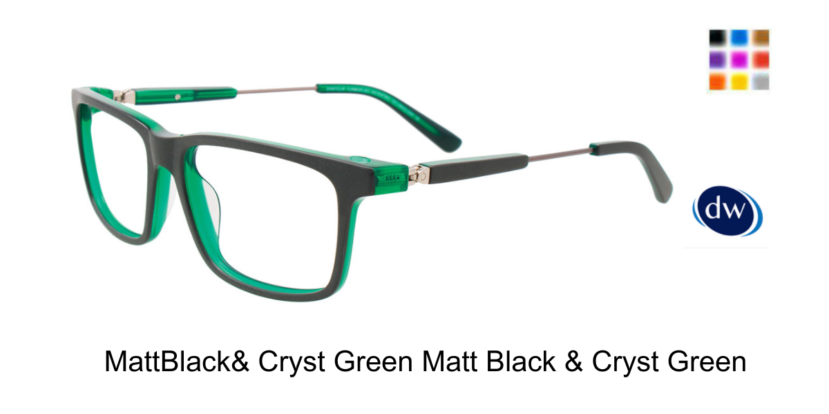 Matt Black Cryst Green Matt Black  Cryst Green