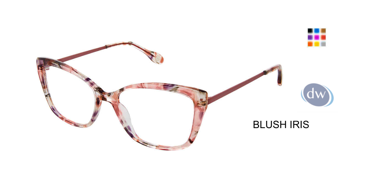 FYSH F-3709 Eyeglasses Blush Iris