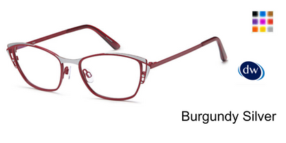 Burgundy Silver