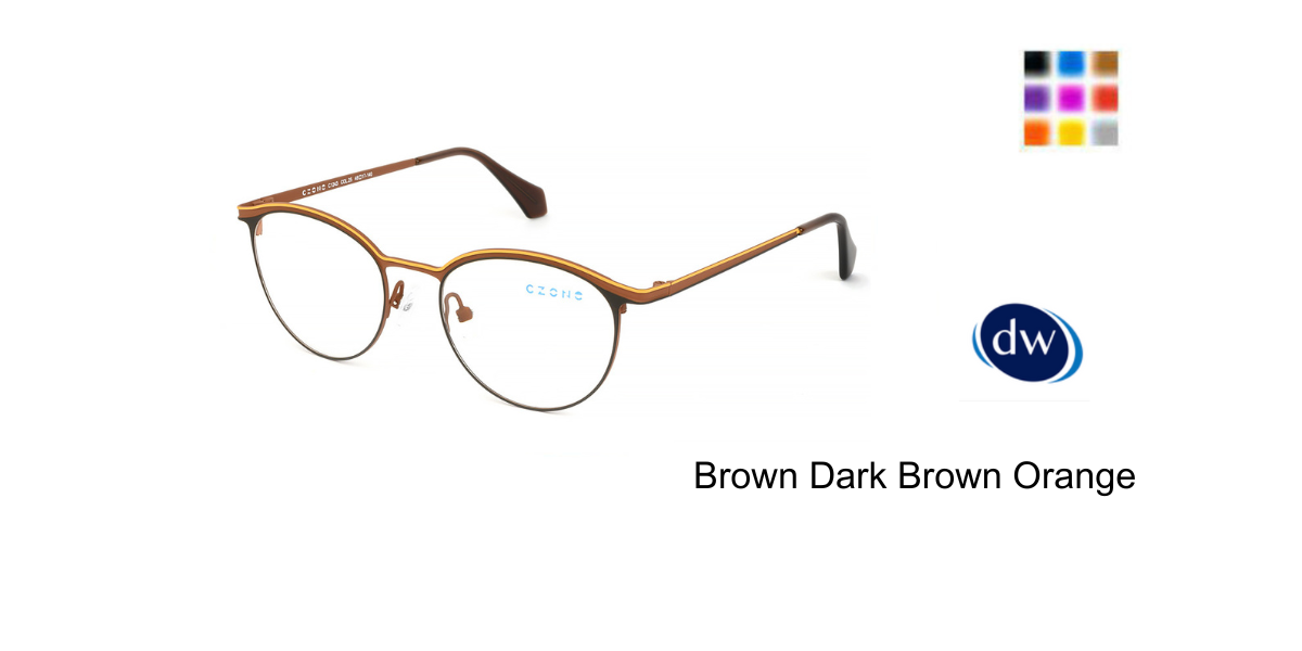 Brown Dark Brown Orange
