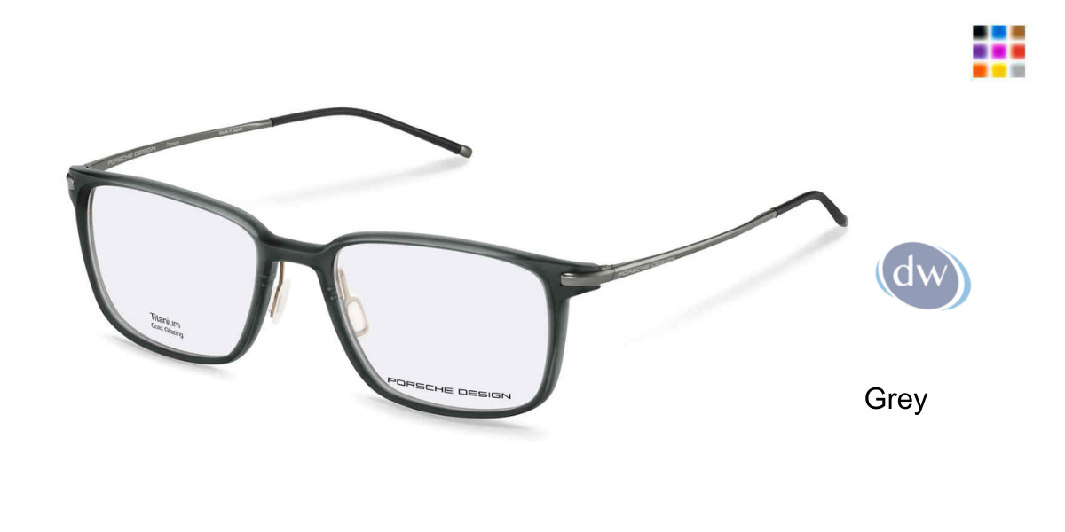 PORSCHE DESIGN 8735 Eyeglasses Grey