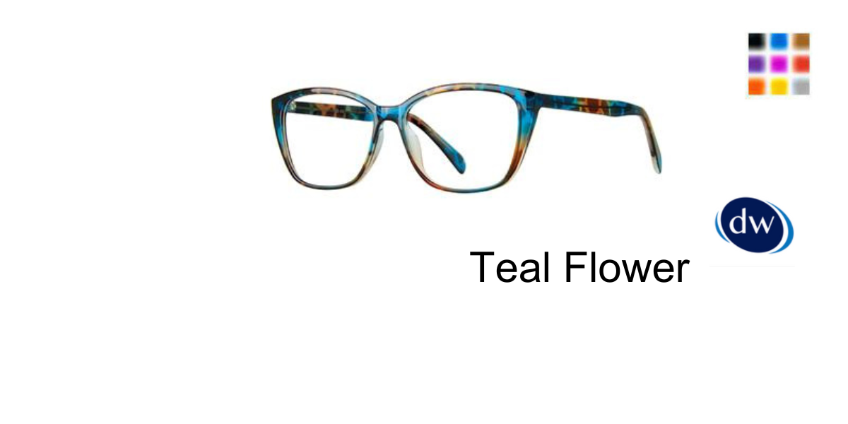 Teal Flower
