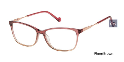 Plum/Brown Mini 762004 Eyeglasses.
