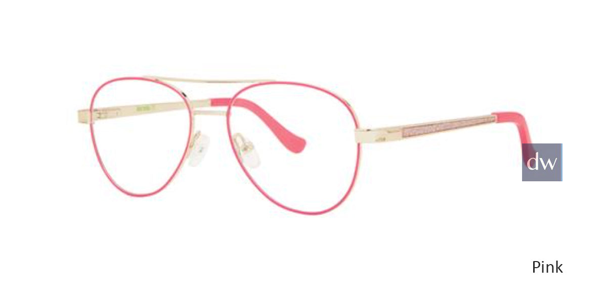 Pink Kensie Girls RX Grow Eyeglasses