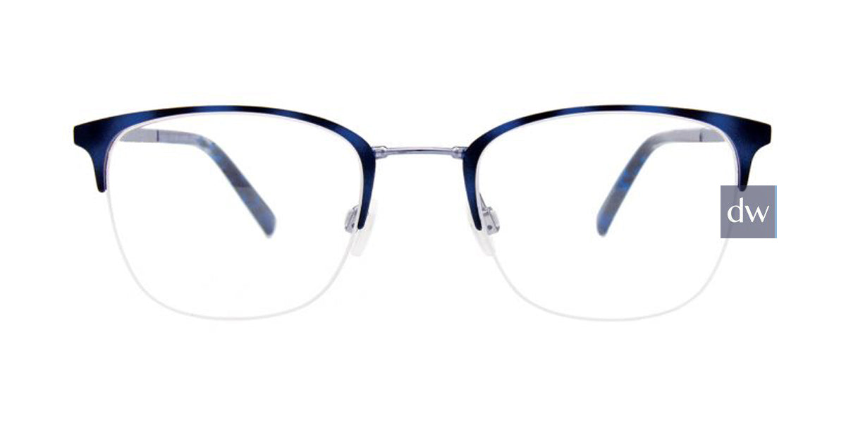 Matt Demi Blue & Steel Blue Clip & Twist CT268 Eyeglasses.