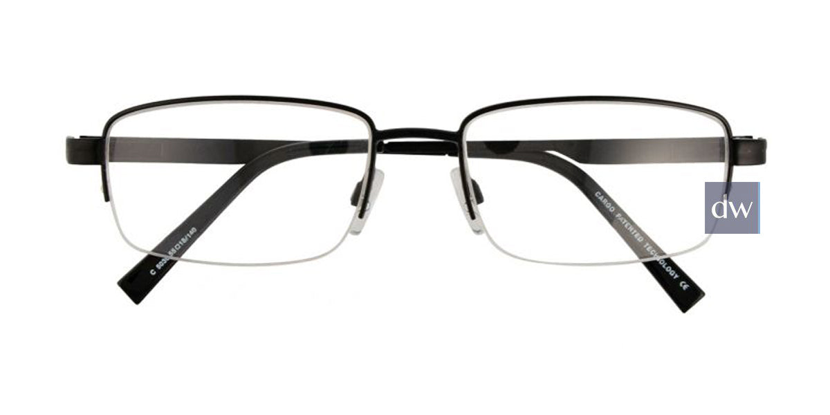 Matt Black Cargo C5036 Eyeglasses.