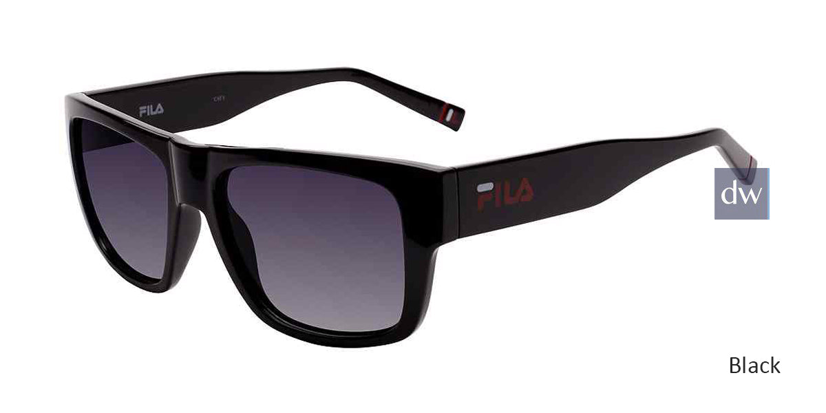 Black Fila SFI281 Sunglasses