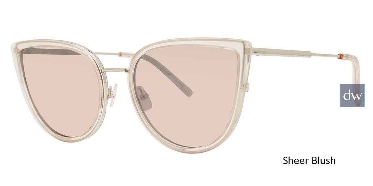 Sheer Blush Vera Wang V495 Sunglasses.
