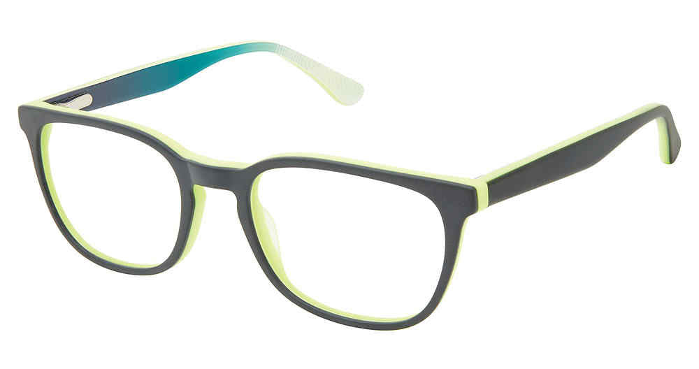 MATTE-CHARCOAL-GREEN SUPERFLEX-KIDS SFK-259 Eyeglasses
