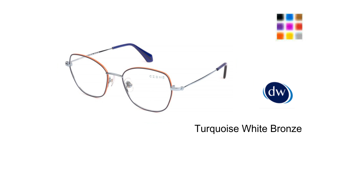 Turquoise White Bronze