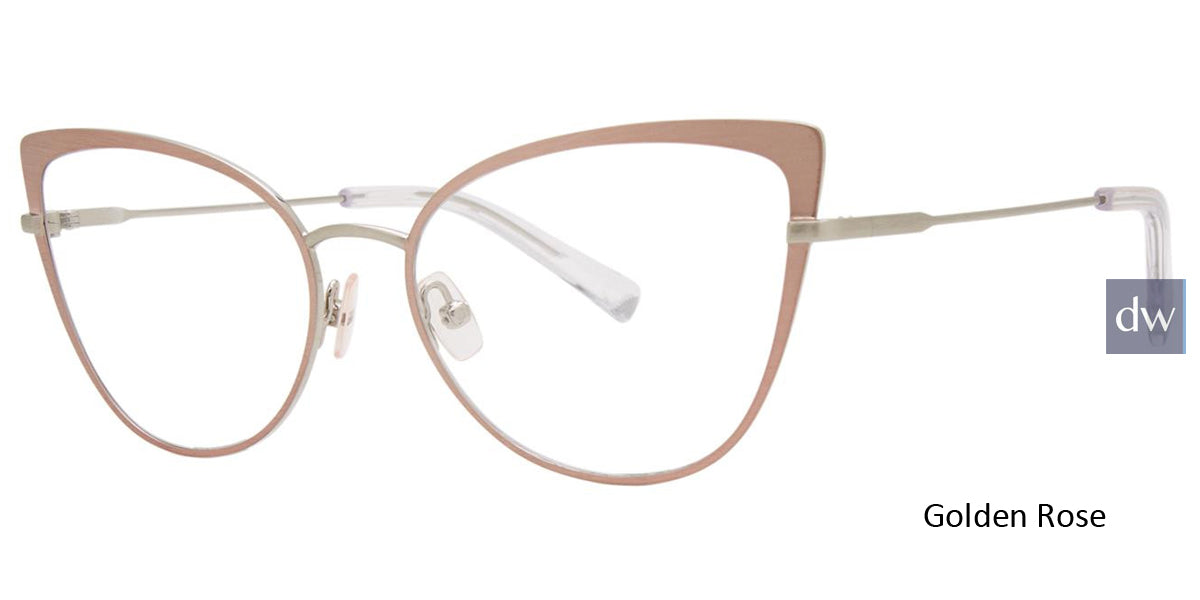 Golden Rose Vera Wang V577 Eyeglasses.