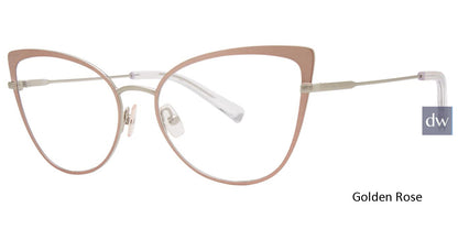 Golden Rose Vera Wang V577 Eyeglasses.