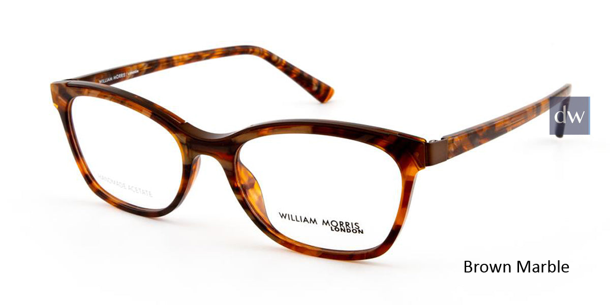 Brown Marble William Morris London WM50141 Eyeglasses - Teenager.