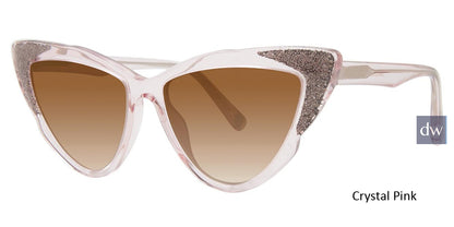Crystal Pink Vera Wang Caroline Sunglasses.