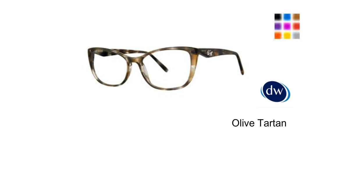 Olive Tartan            Vera Wang Donelle Eyeglasses