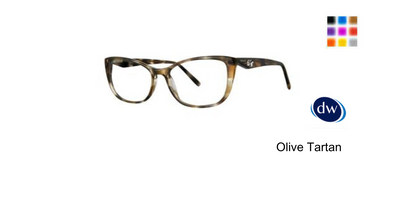 Olive Tartan            Vera Wang Donelle Eyeglasses