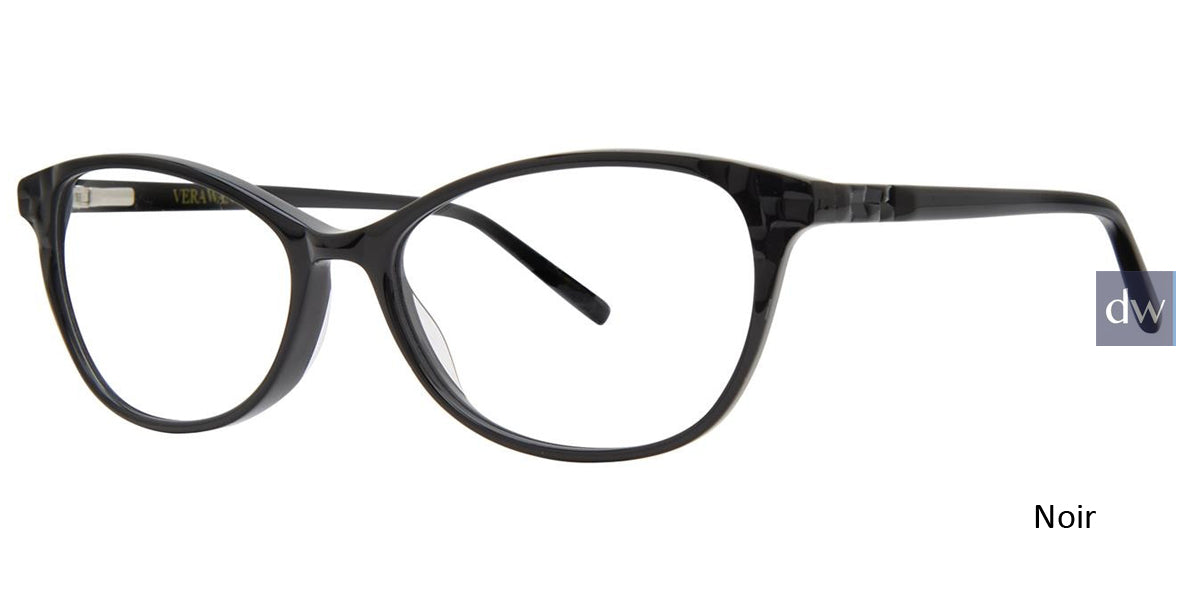 Noir Vera Wang V581 Eyeglasses.