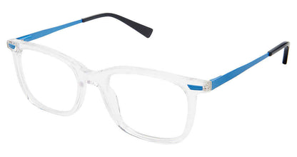 CRYSTAL-BLUE SUPERFLEX-KIDS SFK-255 Eyeglasses
