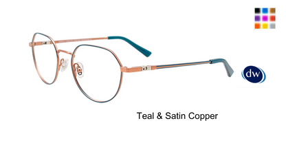 Teal Satin Copper
