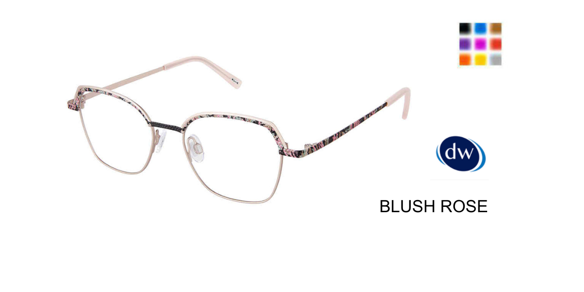 BLUSH-ROSE K-749 EYEGLASSES