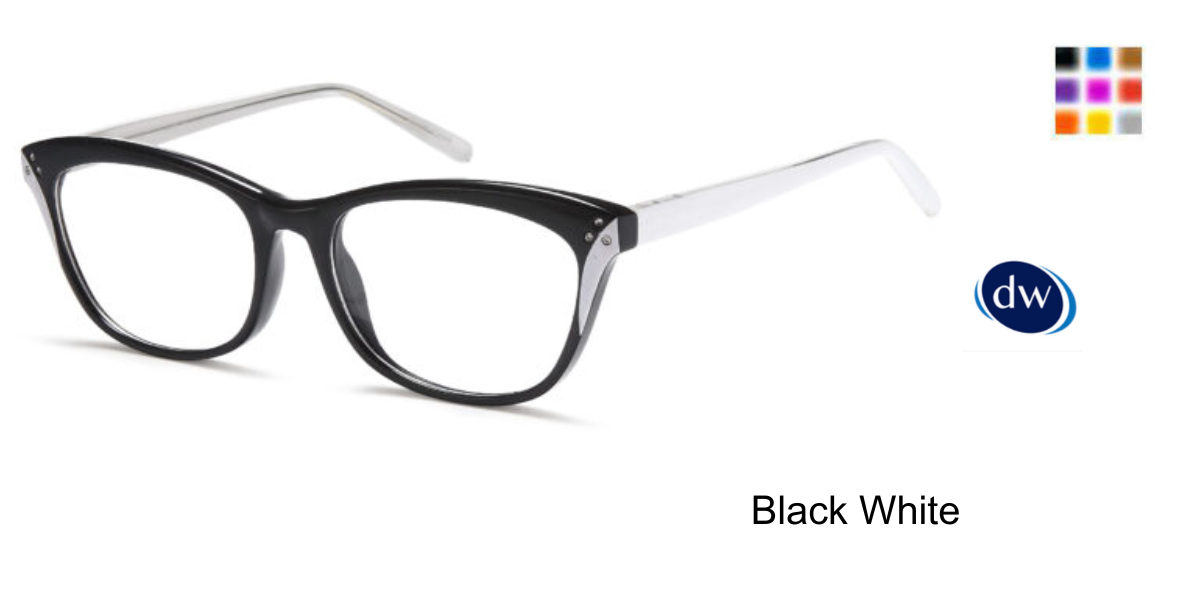 Black White