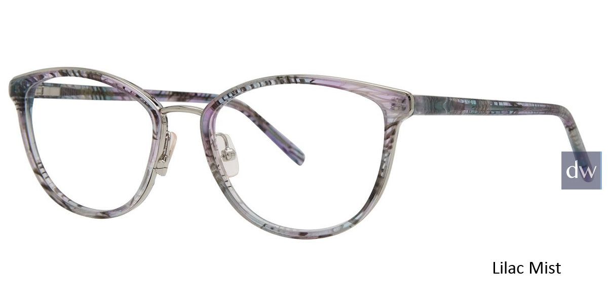 Lilac Mist Vera Wang V578 Eyeglasses.