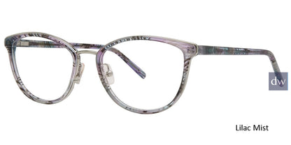 Lilac Mist Vera Wang V578 Eyeglasses.