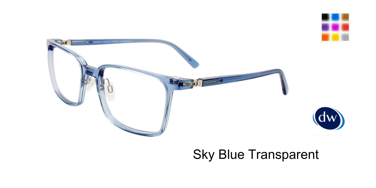 Sky Blue Transparent