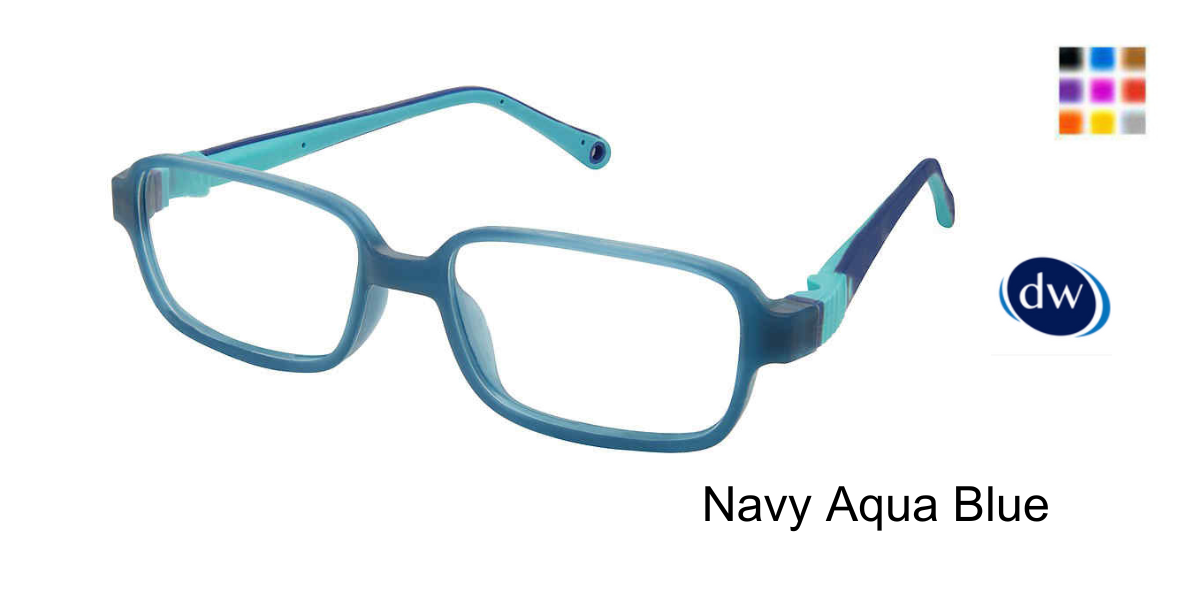 Navy Aqua Blue