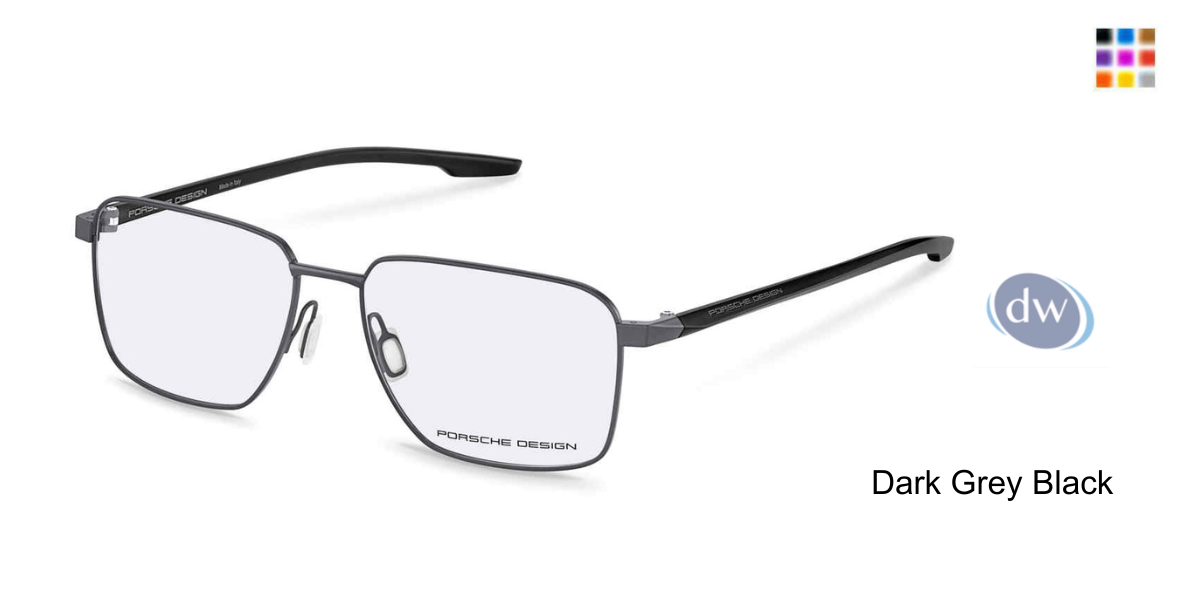 PORSCHE DESIGN P8739 Eyeglasses Dark Grey Black