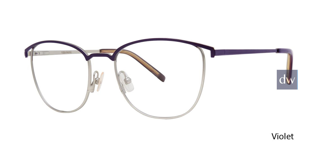 Violet Vera Wang V559 Eyeglasses.
