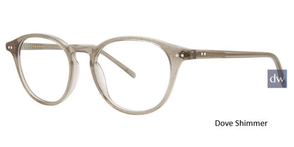 Dove Shimmer Vera Wang V585 Eyeglasses.