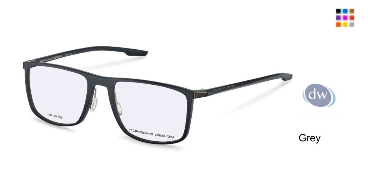 PORSCHE DESIGN P8738 Eyeglasses Grey