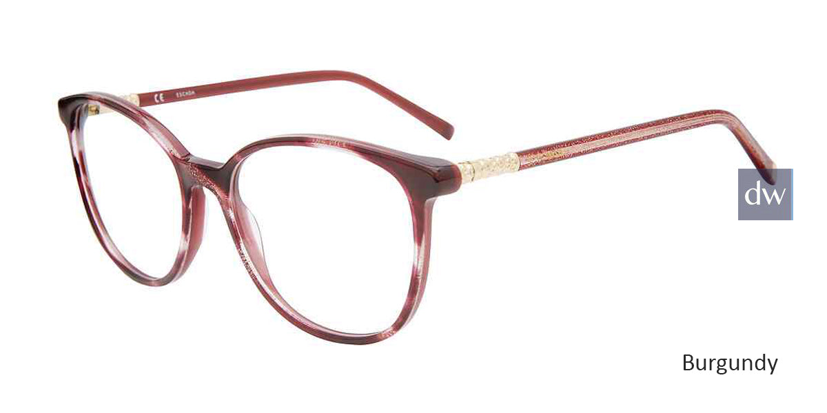 Burgundy Escada VESC59 Eyeglasses