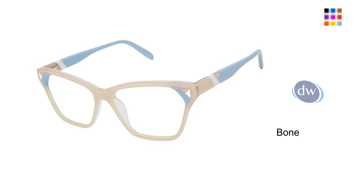 Bone            VICTOR GLEMAUD X TURA VGO008 Eyeglasses