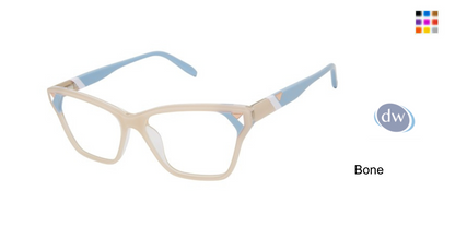 Bone            VICTOR GLEMAUD X TURA VGO008 Eyeglasses