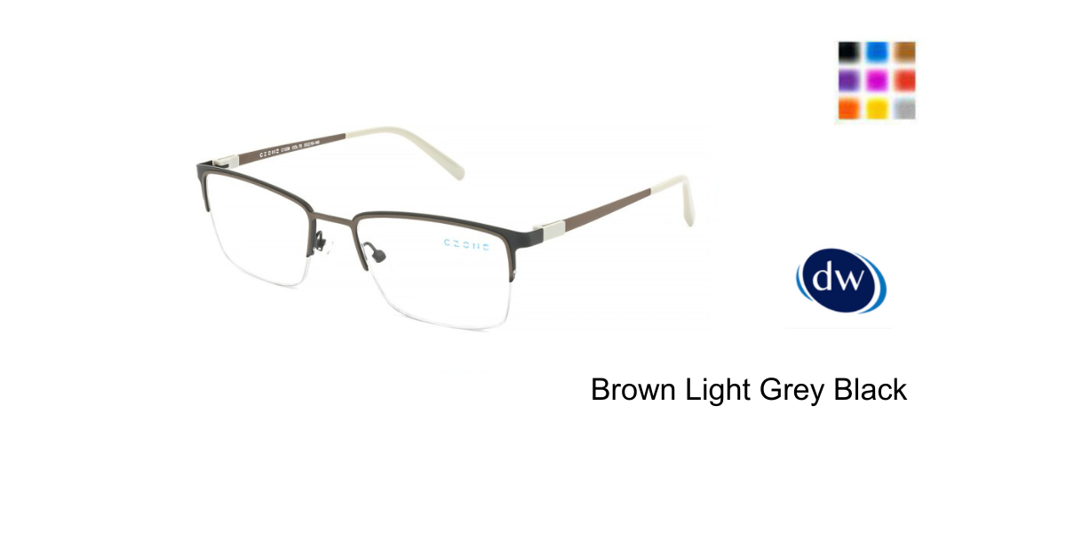 Brown Light Grey Black