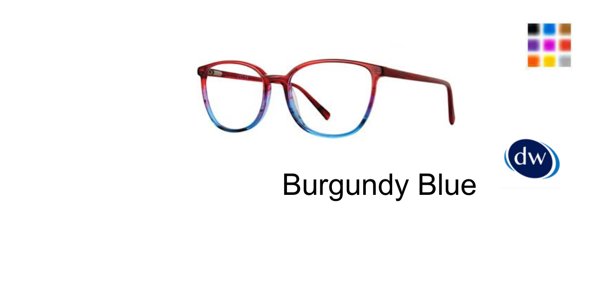 Burgundy Blue