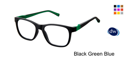 Black Green Blue