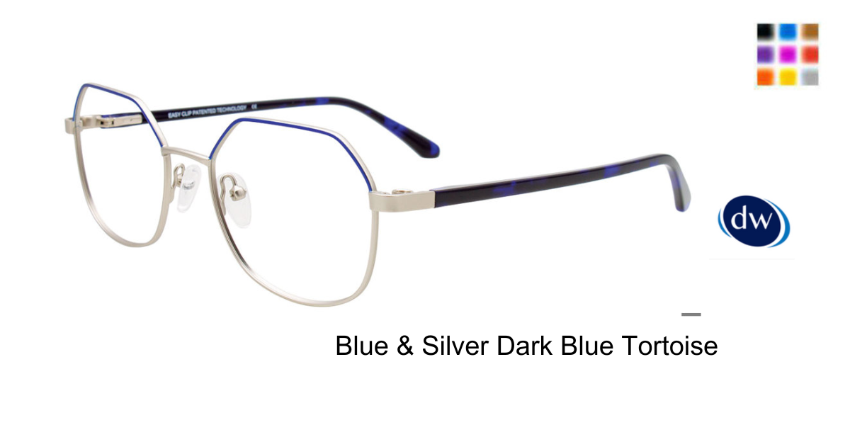 Blue Silver Dark Blue Tortoise