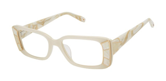 VICTOR GLEMAUD X TURA VGO010 Eyeglasses Bone